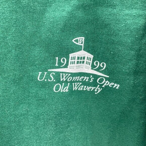 Hanes Vintage Old Waverly Green Short Sleeve T-Shirt Women’s Size XXL - Picture 3 of 7